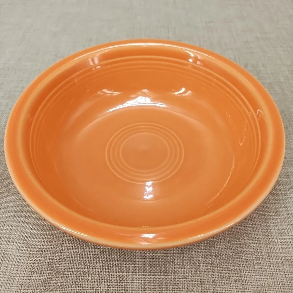 Fiesta Retired Tangerine Classic Rim Cereal Bowl 6 7/8